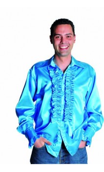 Chemise Disco Bleue
