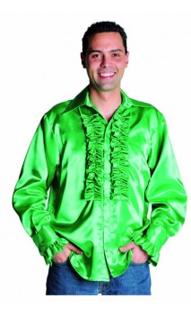 Chemise Disco Verte