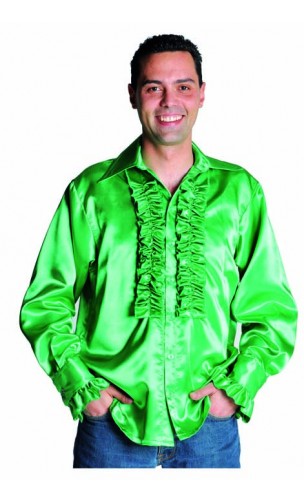 Chemise Disco Verte