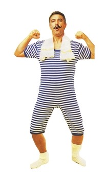 Maillot de bain 1900 Bleu