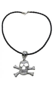 Collier Pirate Tête de mort