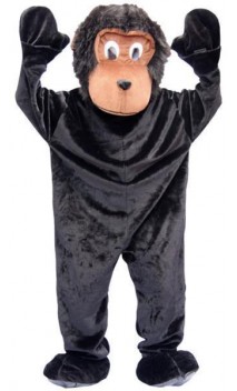 Mascotte Singe Noir