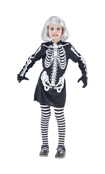 Déguisement Robe Squelette Enfant