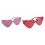 Lunettes Coeur 80s