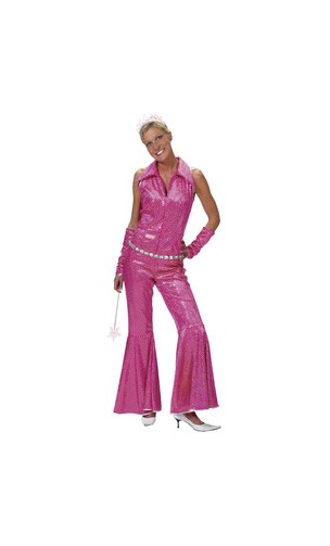 Combinaison Disco Rose