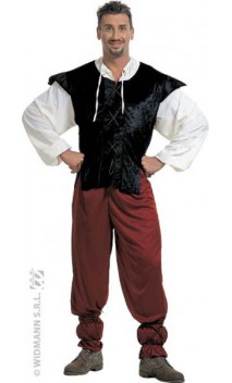 Costume Serveur Médiéval
