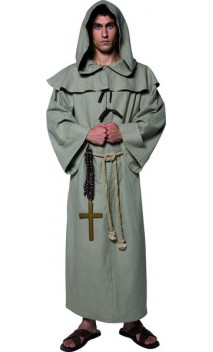 Costume Moine Gris Luxe