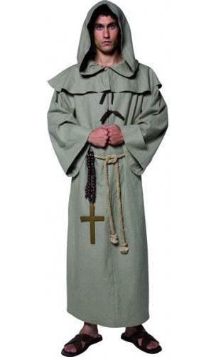Costume Moine Gris Luxe