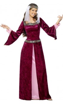 Costume Reine Médiéval