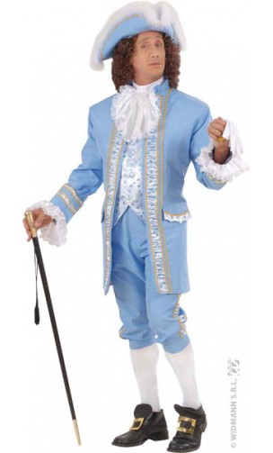 Costume Marquis Bleu Luxe