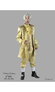 Costume marquis louis 16 dorée Luxe