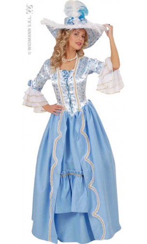 Costume Marquise Bleue Luxe