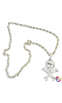 Collier Tête De Mort 70 cm