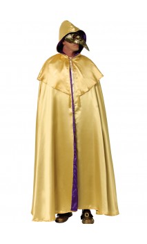 Cape vénitienne dorée luxe en location