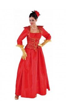 Costume Marquise Diane Rouge