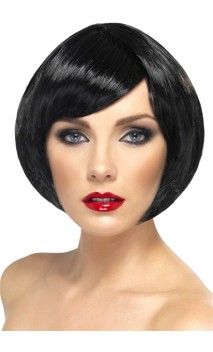 Perruque Cabaret Luxe Noire