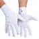 Gants Blanc Tissus Luxe