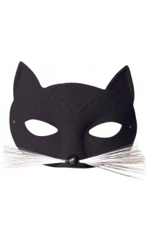 Masque Loup Noir Chat