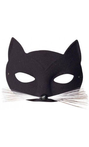 Masque Loup Noir Chat