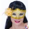 Masque Loup Baroque Doré