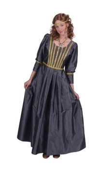 Déguisement robe médiévale Tiphanie luxe