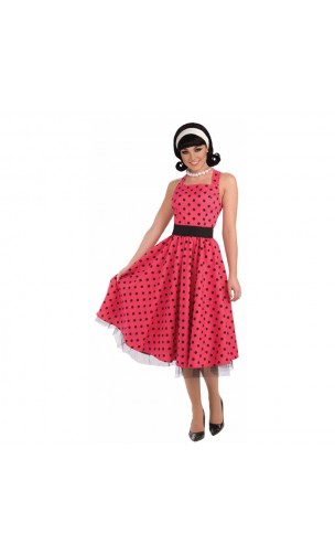Costume Framboise Année 50