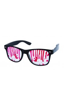 Lunettes ensanglanté