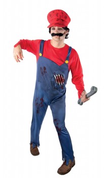 Costume Super Mario Zombie