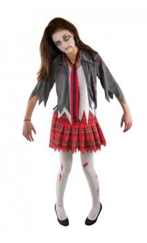 Costume étudiante ado zombie
