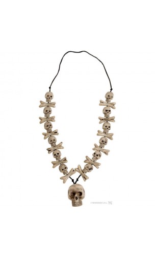 Collier tete de mort 2