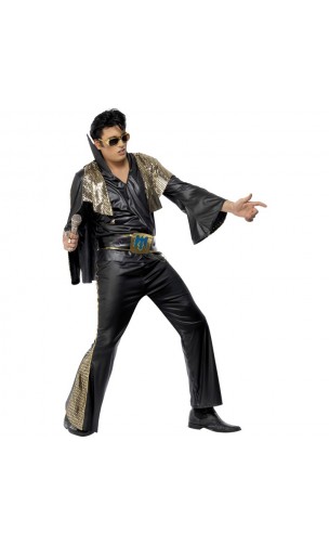 Déguisement Elvis noir
