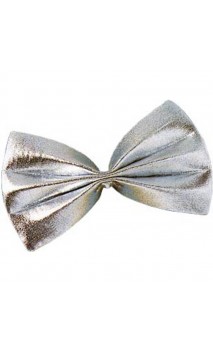 Noeud Papillon argenté