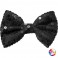 noeud papillon pailletté noir