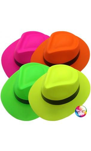 Chapeau Alcapone fluo