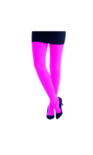 Collant rose fluo
