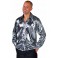Chemise disco argenté