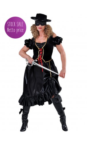 Déguisement zorro femme