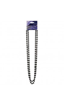Collier perle noire