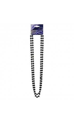 Collier perle noire