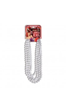 Collier perle blanche 2