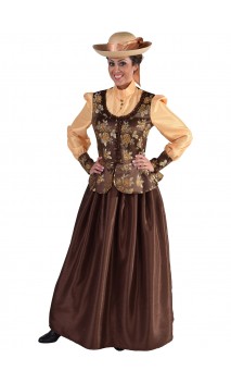 Déguisement robe 1900 luxe 3