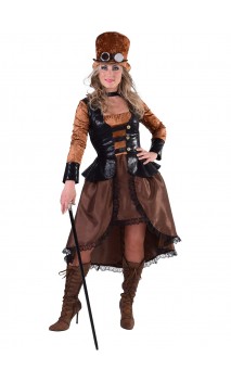 Déguisement 1900 steampunk femme 2