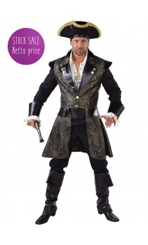 Veste pirate luxe brocardé