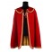 Cape prince et roi rouge luxe