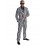 Costume borsalino noir et blanc