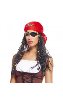 Perruque pirate femme