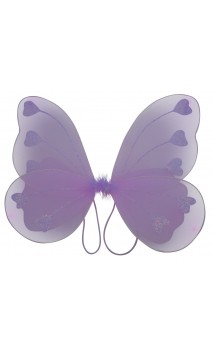 Ailes de papillon violet
