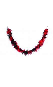Boa noir et rouge 50g