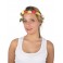 Couronne de fleurs multicolore