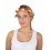 Couronne de fleurs multicolore